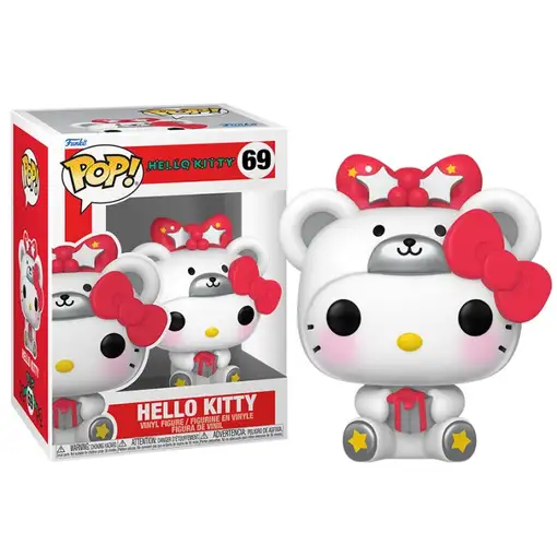 Funko pop sanrio hello kitty hello kitty polar beart (efecto metalico) 72075