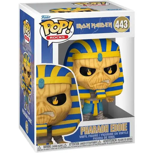 Funko pop faraÓn eddie 443 - iron maiden - 889698840224