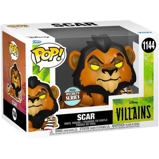 Funko pop scar 1144 - disney villanos - 889698589345