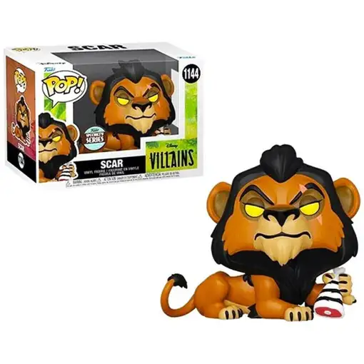 Funko pop scar 1144 - disney villanos - 889698589345
