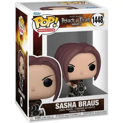 Funko pop animacion attack on titan s5 sasha braus 67927