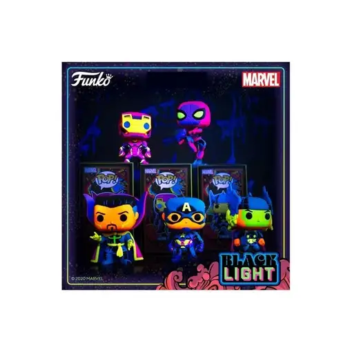 Figura pop marvel black light thor