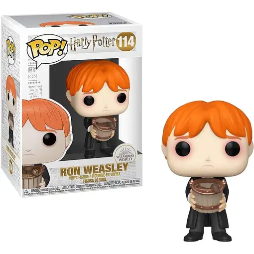 Funko pop ron puking slugs in a bucket - harry potter