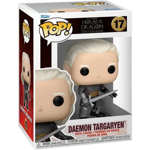 Funko pop daemon targaryen 17 - la casa del dragÓn - 889698797245