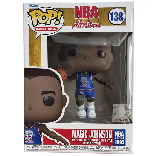 Figura pop nba all star magic johnson 1992