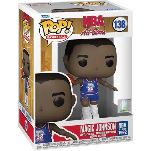 Figura pop nba all star magic johnson 1992