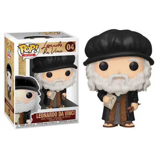 Figura pop leonardo davinci