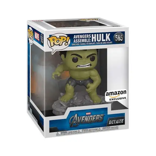 Funko pop deluxe marvel los vengadores avengers hulk assemble 45634