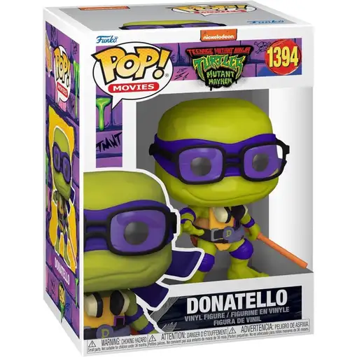 Figura pop tortugas ninja donatello