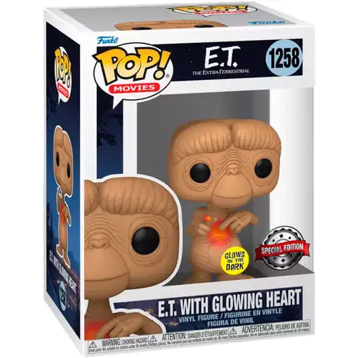 Figura pop e.t el extraterrestre 40th anniversary e.t exclusive