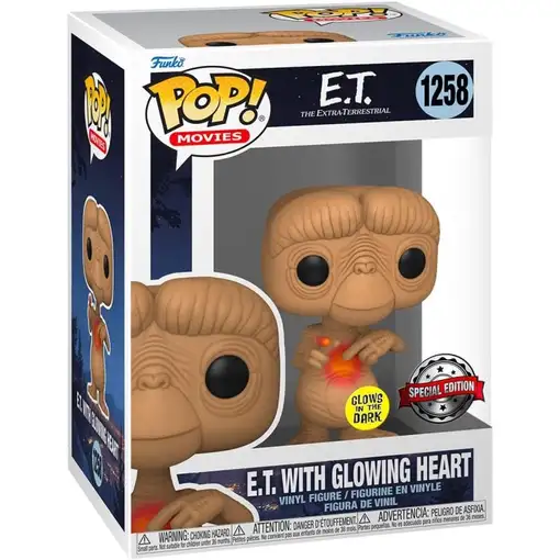 Figura pop e.t el extraterrestre 40th anniversary e.t exclusive