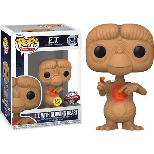 Figura pop e.t el extraterrestre 40th anniversary e.t exclusive