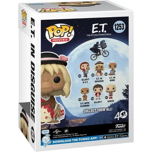 Figura pop e.t el extraterrestre 40 th e.t in disguise