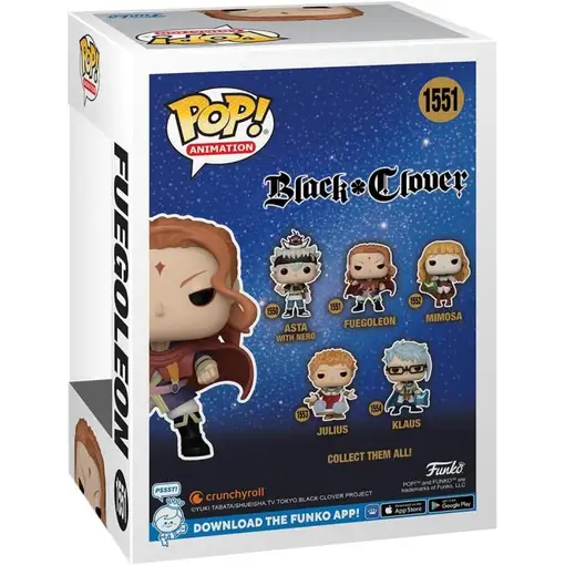 Funko pop black clover fuegoleon 72116