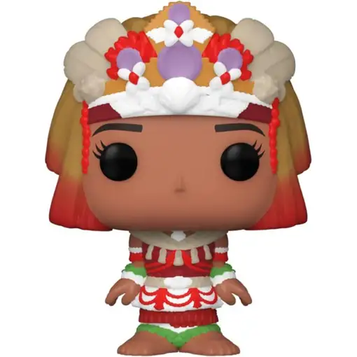 Blister 4 figuras bitty pop disney princesas rapunzel