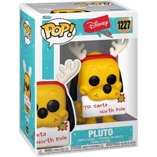 Funko pop disney holiday pluto 64328
