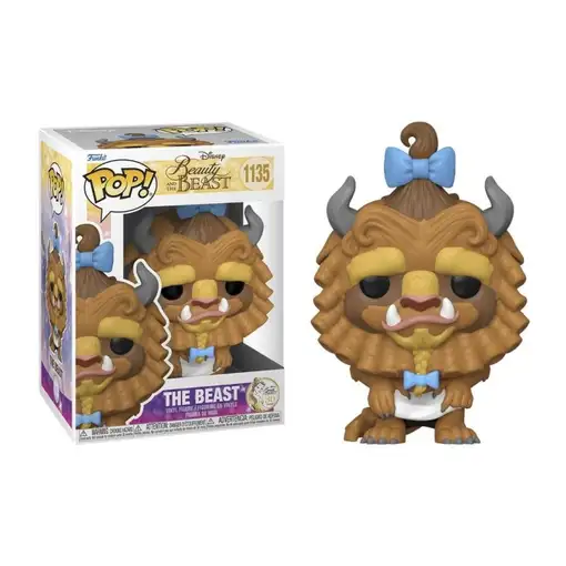 Figura pop disney la bella y la bestia beast with curls