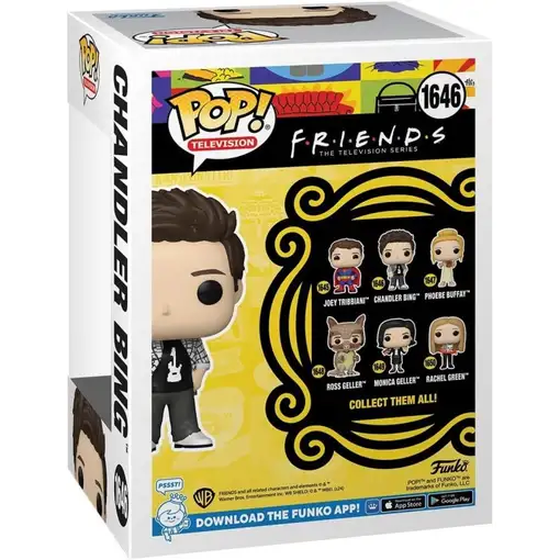 Funko pop chandler bing 1646 - friends - 889698801850