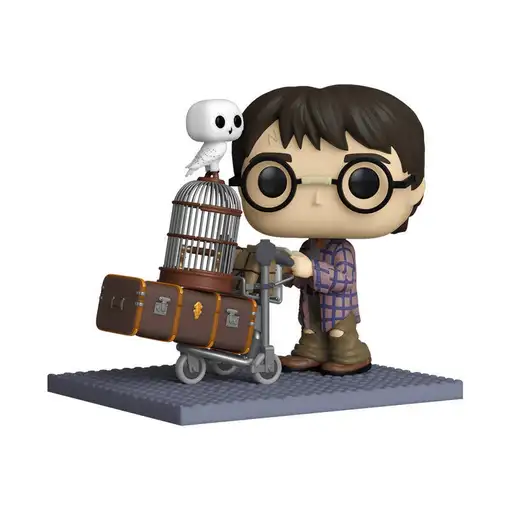 Figura pop harry potter anniversary harry pushing trolley