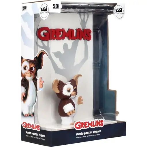 Figura poster 3d gremlins