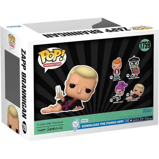 Figura pop futurama zapp brannigan