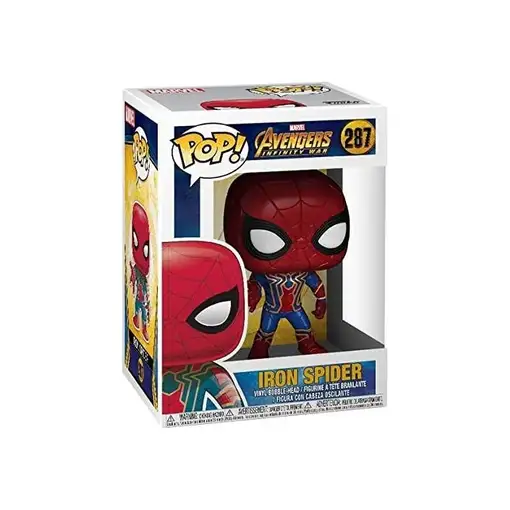 Figura pop marvel avengers infinity war iron spider