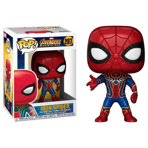 Figura pop marvel avengers infinity war iron spider
