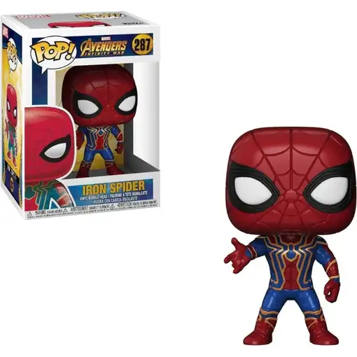 Figura pop marvel avengers infinity war iron spider