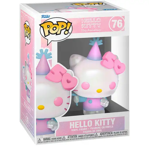 Figura pop sanrio 50th anniversary hello kitty