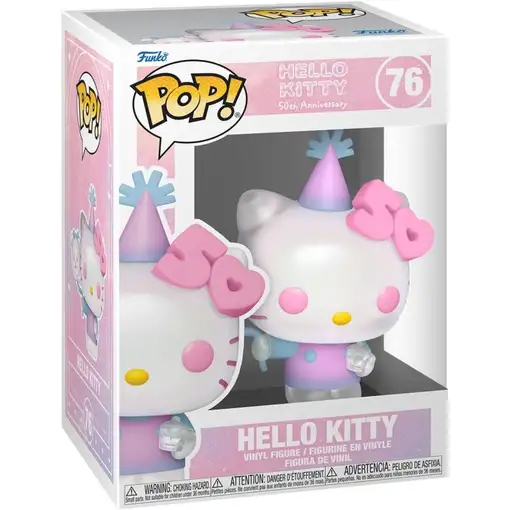 Figura pop sanrio 50th anniversary hello kitty