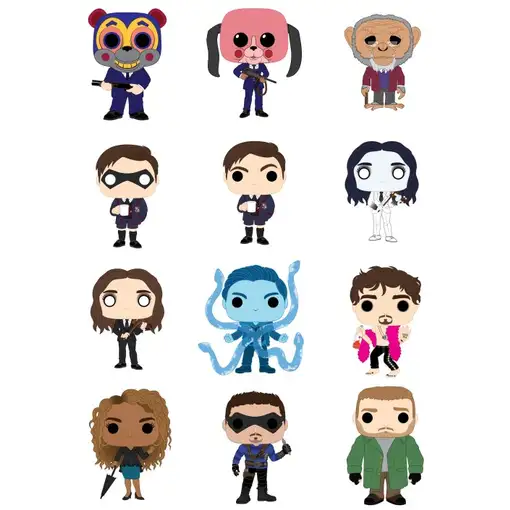 Figura pop umbrella academy diego hargreeves