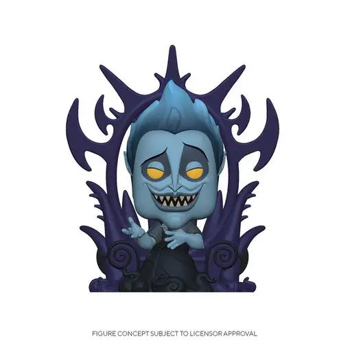 Funko pop disney villains hades on thron