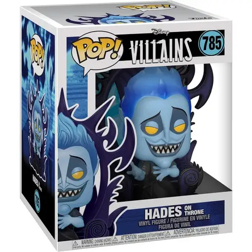 Funko pop disney villains hades on thron