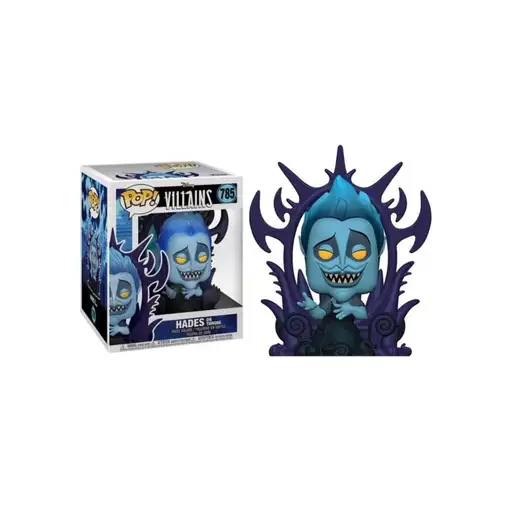 Funko pop disney villains hades on thron