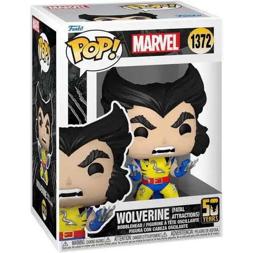 Funko pop marvel wolverine 50 aniversario wolverine con adamantium 77436