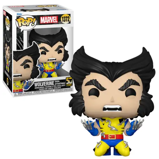 Funko pop marvel wolverine 50 aniversario wolverine con adamantium 77436