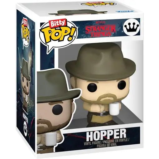Blister 4 figuras bitty pop stranger things hopper