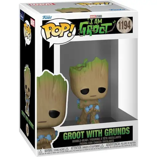 Funko pop marvel guardianes de la galaxia groot with grunds 70652