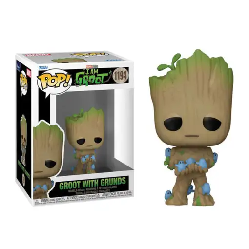 Funko pop marvel guardianes de la galaxia groot with grunds 70652