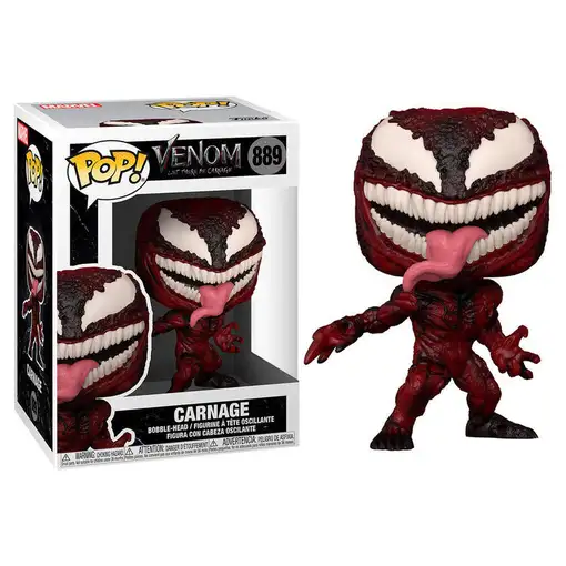 Figura pop marvel venom 2 carnage