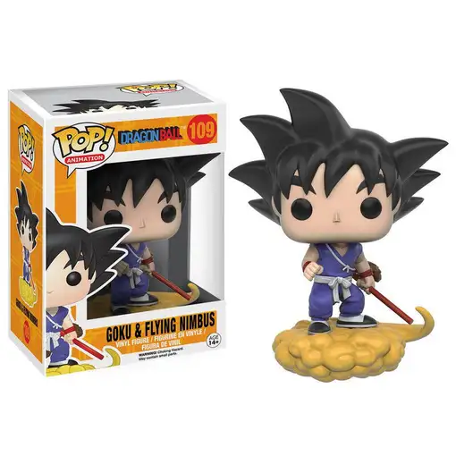 Funko pop goku y nimbus 109 - dragon ball z - 849803074272