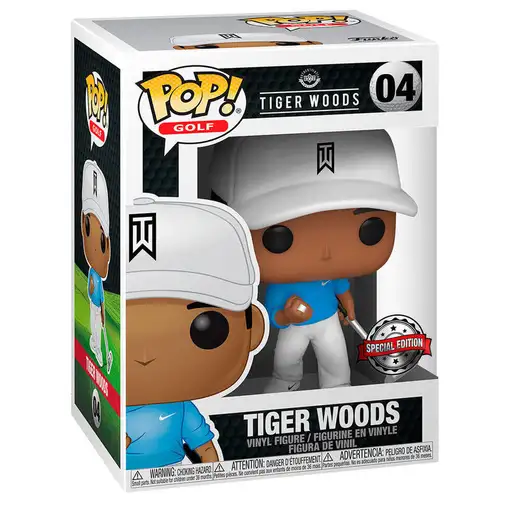 Figura pop! golf tiger woods exclusive
