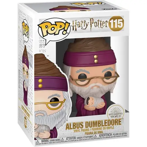 Funko pop dumbledore with baby harry - harry potter