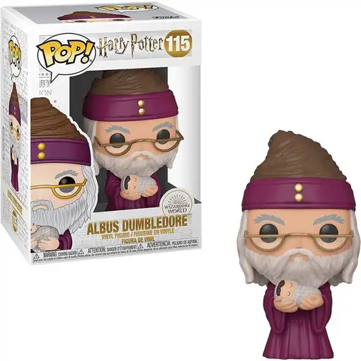 Funko pop dumbledore with baby harry - harry potter