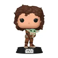 Funko pop mandalorian peli motto con grogu 76552