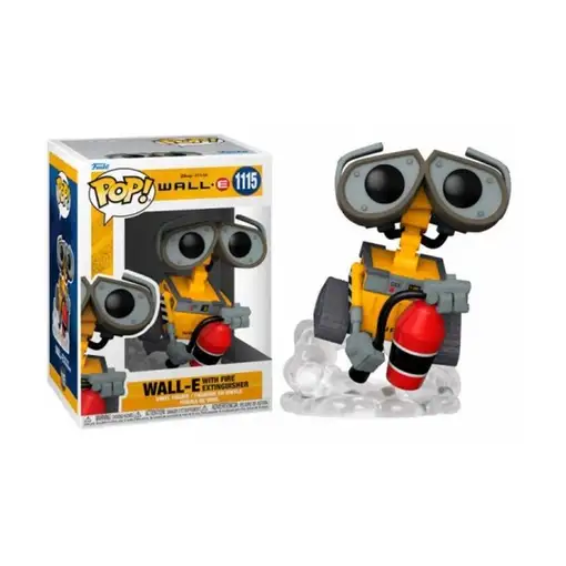 Figura pop disney wall-e - wall-e with fire extinguisher