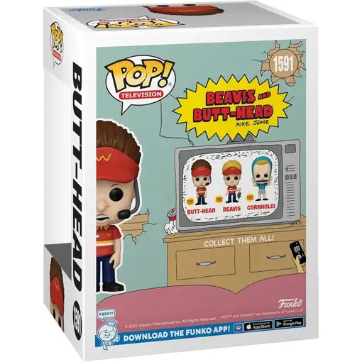 Figura pop beavis and butt-head - butt-head