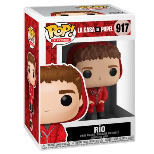 Funko pop rio 917 - la casa de papel - 889698441988