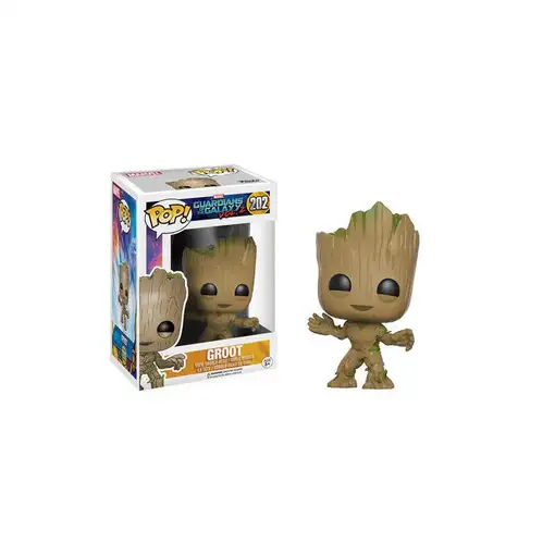 Figura pop guardians of the galaxy groot
