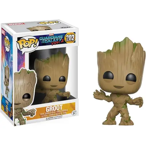 Figura pop guardians of the galaxy groot